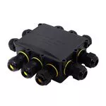 Коробка розподільна герметична M686-S 10хM25 (4-8mm, 8-12mm, 10-14mm) IP68