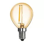 LED лампа Edisons G45 gold E14 1w 2200K Premium, Кількість: 1 шт., Потужність, Вт: 1