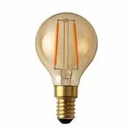 LED лампа Edisons g45 gold E14 2w 2200K Premium, Кількість: 1 шт., Потужність, Вт: 2