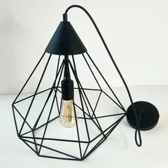 Светильник подвесной Big Prizma  AS-0530  черный - Edisons