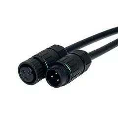 Роз'єм герметичний конектор проводу M675 3pinх0.75 мм² 2хМ16 (5-7.5 мм) IP67