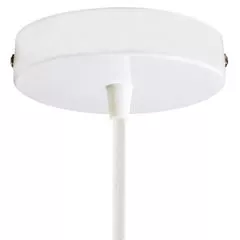 Розетка потолочная D120 H20 белая - Edisons