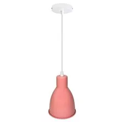 Подвесной светильник One Pink-135 с розовым плафоном, Цвет: розовый-пудра - Edisons