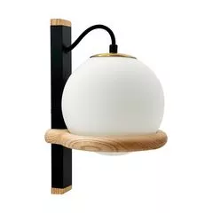 Настенный светильник в скандинавском стиле Round Glass с плафоном в форме шара - Edisons