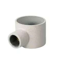 Держатель для гибкого неона 22 мм металлический MK-2468 белый, Цвет: белый - Edisons