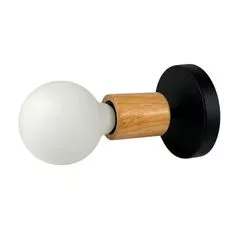 Настенный светильник с деревянным патроном Simpla Wood - Edisons