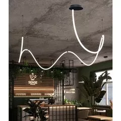 Люстра Nordik F неон в ткани 5м 4000К 80W 6000Lm - Edisons