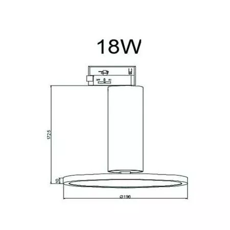 Светильник Impression білий 18W 3000K Premium, зображення 4