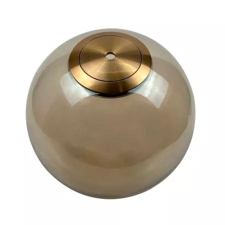 Плафон стеклянный шар Bubble D200 дымчатый, изображение 3 - Edisons