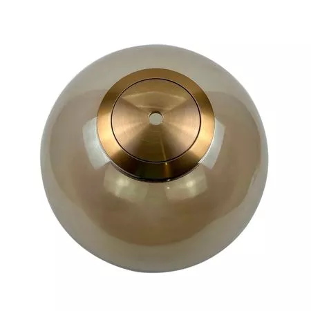 Плафон стеклянный шар Bubble D200 дымчатый, изображение 2 - Edisons