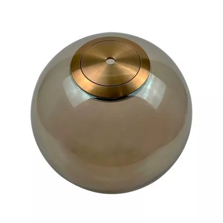 Плафон стеклянный шар Bubble D200 дымчатый - Edisons