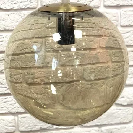 Плафон стеклянный шар Bubble D200 дымчатый, изображение 7 - Edisons