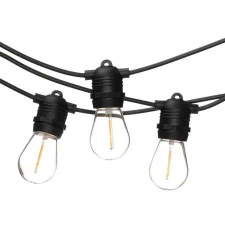 LED лампа Edisons ST45 E27 1W 2200K прозрачная пластиковая колба, Количество: 1 шт., Мощность, Вт: 1, изображение 3 - Edisons