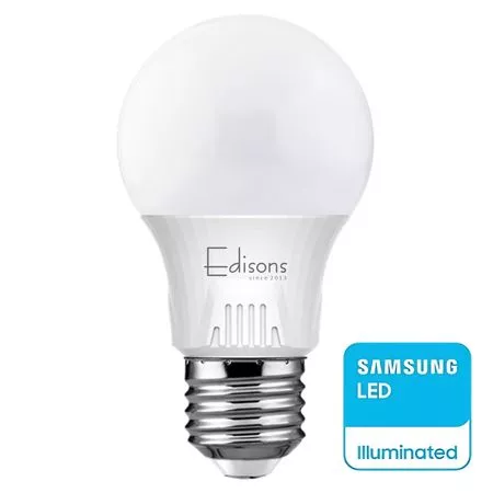 Світлодіодна лампа Edisons Premium A60 E27 9W 4000K Samsung LED inside, зображення 3
