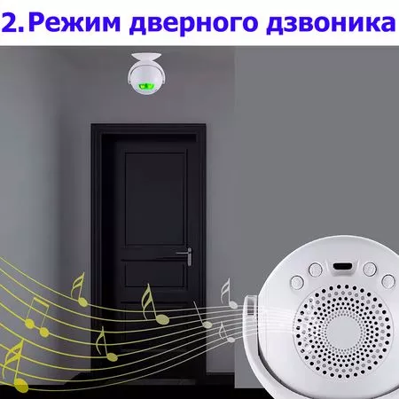 Дверной беспроводной звонок 3 в 1 DIY с индивидуальными настройками, изображение 9 - Edisons