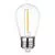 LED лампа Edisons ST45 E27 1W 2200K прозрачная пластиковая колба, Количество: 1 шт., Мощность, Вт: 1 - Edisons