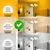 Світлодіодна лампа Edisons Premium A60 E27 9W 4000K Samsung LED inside, зображення 8