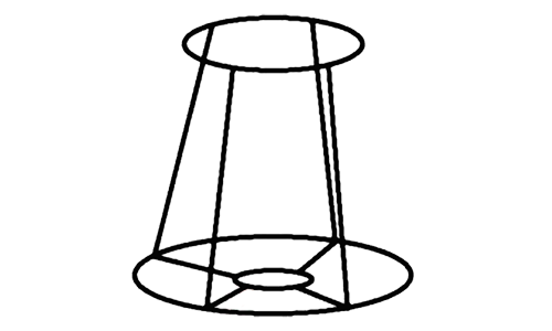 Каркас для абажура — Производство абажуров и светильников с абажурами на заказ.