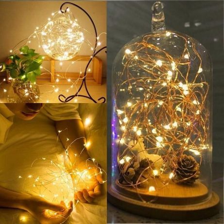 гирлянда роса на батарейках