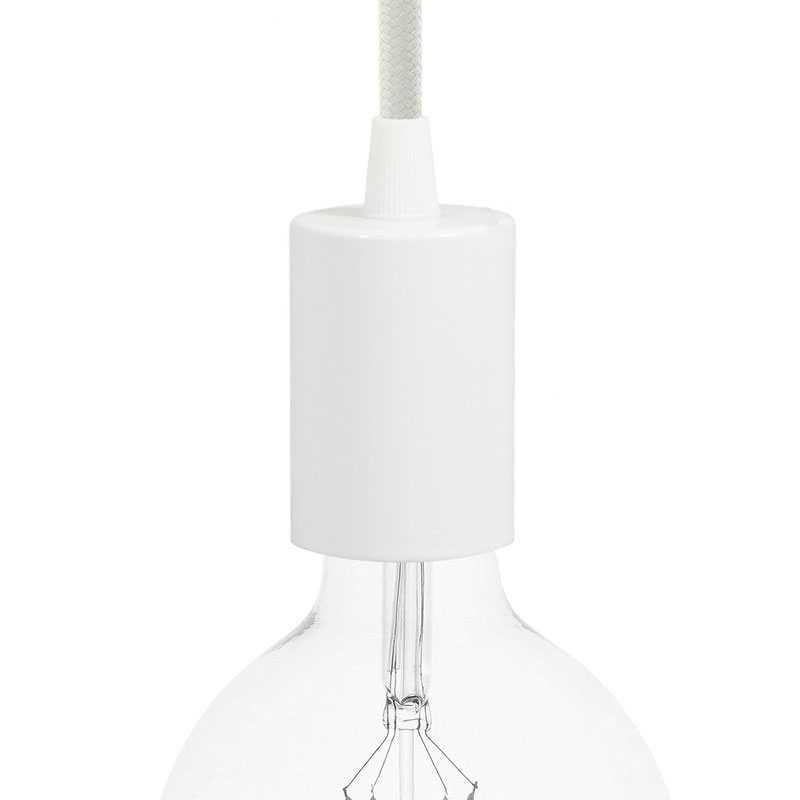 Металевий патрон е27 білий: за ціною 56.70 грн. у Києві, Україні | Edisons