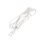 Провід з ножним вимикачем PRH-003-0 прозорий, Переріз: 2х0.75мм, Колір проводу: прозорий