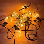 LED гірлянда G40 з лампочками зі світлодіодними нитками 9 метрів 30 (+1) ламп + 3м шнур