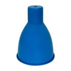 Стальний абажур 135 мм синій, Color: Blue