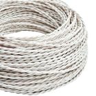 Провід ПВЗ кручений Білий (Twisted) 2х1,0 кв.мм Без Маркування