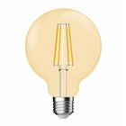 LED лампа Edisons G95 long gold Е27 6W 2200K Premium