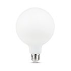 LED лампа Edisons Ceramic G95 Е27 6W 3000K біла оксамитово-матова, Температура світла: 3000К