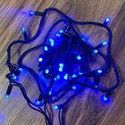 Гірлянда зовнішня Wrapper чорна 50LED 5м 10flash IP65 Світіння - синій Premium