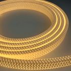 Гнучкий плоский LED неон 38х10 мм у тканинному обплетенні