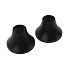 Кріплення конусне для гнучкого неону діаметром 25 мм чорне, Color: Black
