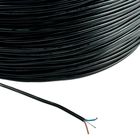 Провід тросик 2х0,3 діаметром 3,5 мм з покриттям ПВХ Чорний
