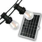 Вулична ретро гірлянда на сонячних панелях Solar-BELT LITE E27 IP65 вологозахищена 10 метрів 21 ламп (+2 запасні)