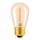 LED лампа Edisons ST45 GOLD E27 1W 2200K бронзова скляна колба Premium, Кількість: 1 шт., Потужність, Вт: 1