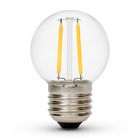 LED лампа Edisons G45 E27 2W 2200K прозрачная пластиковая колба, Количество: 1 шт., Цвет колбы: прозрачная - Edisons