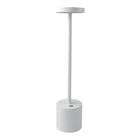 Настільна акумуляторна LED лампа Professional 5200 mAh 3W 2700K IP54 USB біла Уцінка