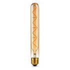 LED лампа Premium Edisons T225 GOLD E27 6W 2200K ( W-Образні нитки)