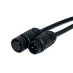 Разъем герметичный коннектор провода M675 3pinх0.75 мм² 2хМ14 (5-7.5 мм) IP67 - Edisons