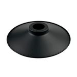 Абажур стальной Черный диаметром 190 мм для литых уличных гирлянд Е27 - Edisons