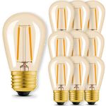 Набор LED ламп Edisons ST45 GOLD E27 2W 2200K 10шт бронзовая стеклянная колба Premium, Количество: набор 10 шт., Мощность, Вт: 2 - Edisons