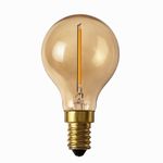 LED лампа Edisons G45 gold E14 1w 2200K Premium, Кількість: 1 шт., Потужність, Вт: 1