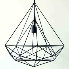 Стальной абажур клетка  255 мм AS-0530