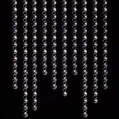 Штора зі скляних бусин діаметром 14 мм (за 1 нитку довжиною 1 м)