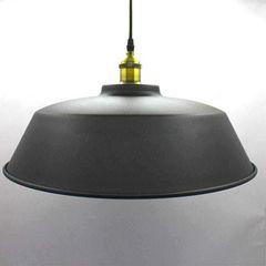 Сталевий абажур 460 мм із патроном