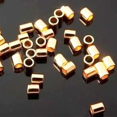 Кримпы (затискні бусини) 2 мм (набір 100шт) золото, Діаметр, мм: 2, Color: золото