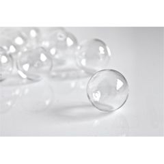 Прозора кругла бусина 6 мм ( за 100 шт.)