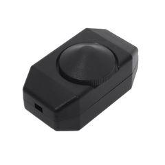 Диммер мини (светорегулятор) на провод 1А Черный для настольной лампы, бра, торшера - Edisons