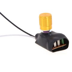 Диммер мини (светорегулятор) встраиваемый Золотой для ламп накаливания, Цвет: золото - Edisons